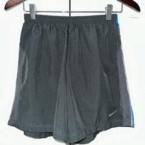 Nike Running Lightweight Dri-Fit Lined Drawstring Shorts Grey S